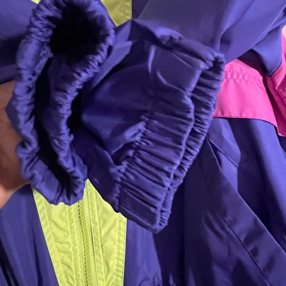 Vintage Saucony Colorblock Y2K 90’s Windbreaker Jacket Running W/Pockets Medium - Picture 5 of 10